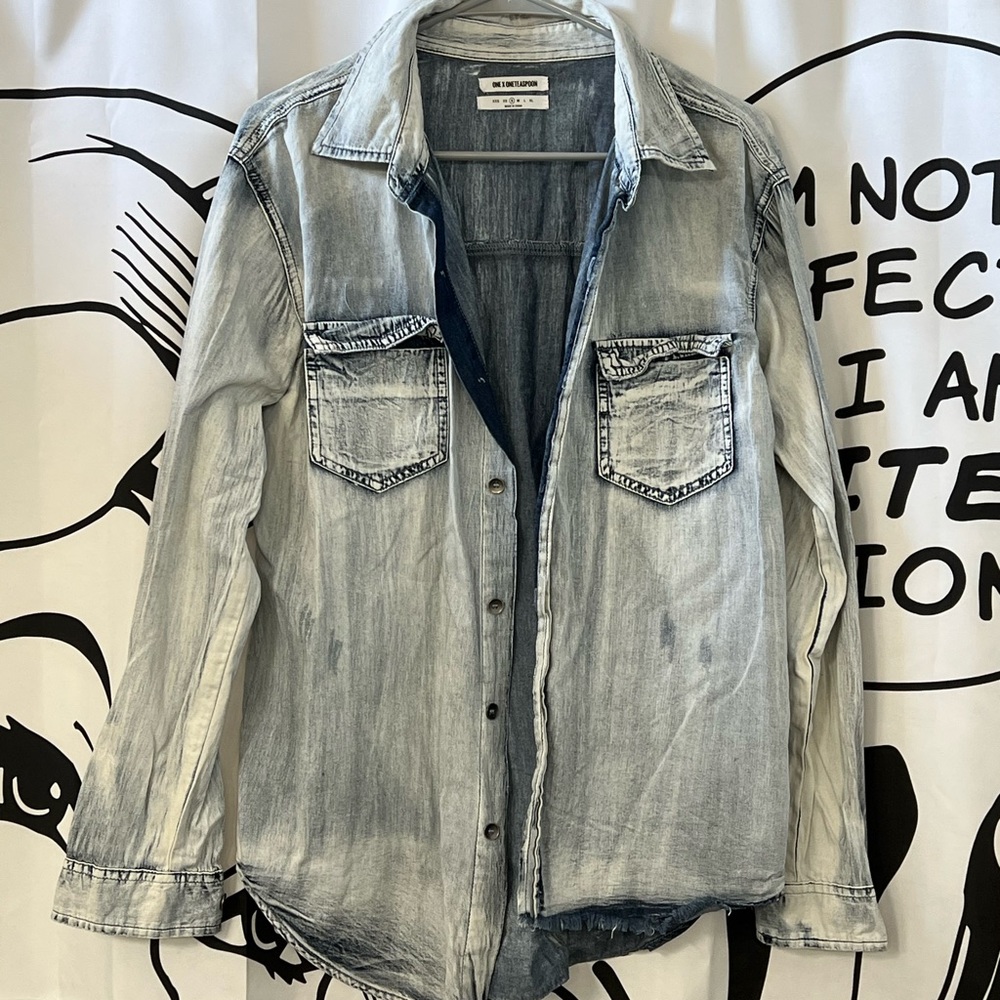 Jean shirt like new